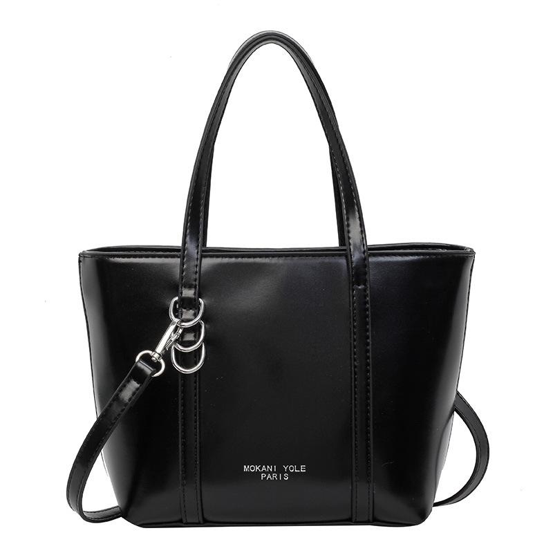 Большая сумка женская сумка большой вместимости Новая модная текстура модная сумка через плечо Классная сумка-тоут для поездок на работу чёрный
Большая сумка женская сумка большой вместимости Новая модная текстура модная сумка через плечо Классная сумка-тоут для поездок на работу чёрный