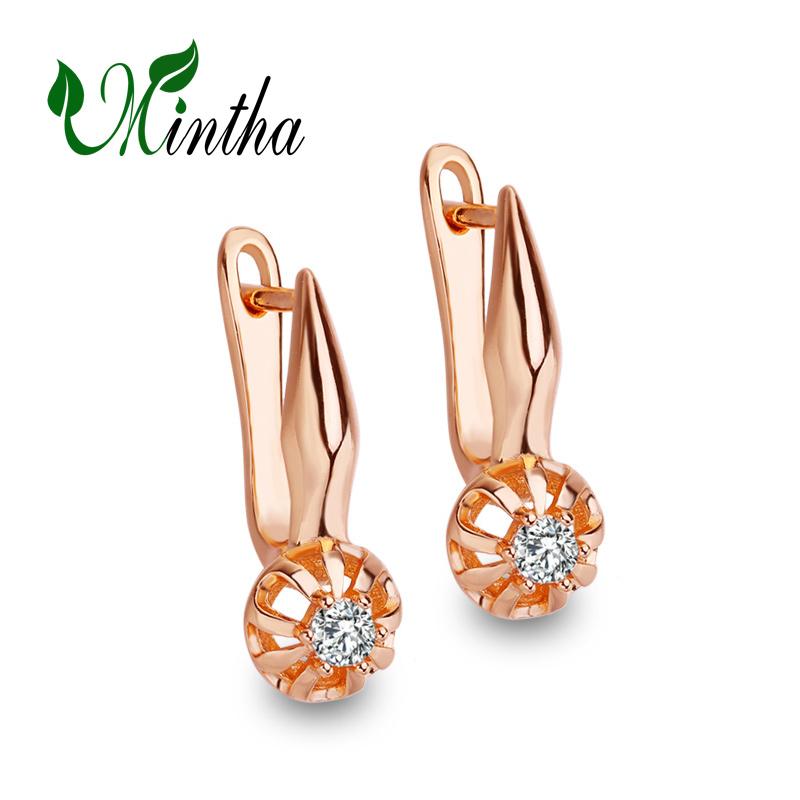 Серьги-клипсы MINTHA, модные модные украшения, серьги с кубическим цирконием для женщин, серьги с цветком розового золота
Серьги-клипсы MINTHA, модные модные украшения, серьги с кубическим цирконием для женщин, серьги с цветком розового золота