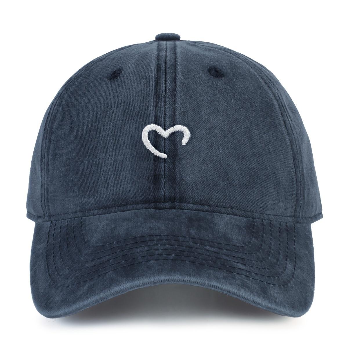 1pc Women s Heart-shaped Embroidered Baseball Cap,retro Washed Sun Hat Adjusted in Size, Suitable for Outdoor Sports,daily Wear Adjustable темно-синього кольору
1pc Women s Heart-shaped Embroidered Baseball Cap,retro Washed Sun Hat Adjusted in Size, Suitable for Outdoor Sports,daily Wear Adjustable темно-синього кольору