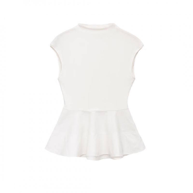 2026 Spring European & American Sleeveless Short Skirt Hem Top Medium белый
2026 Spring European & American Sleeveless Short Skirt Hem Top Medium белый