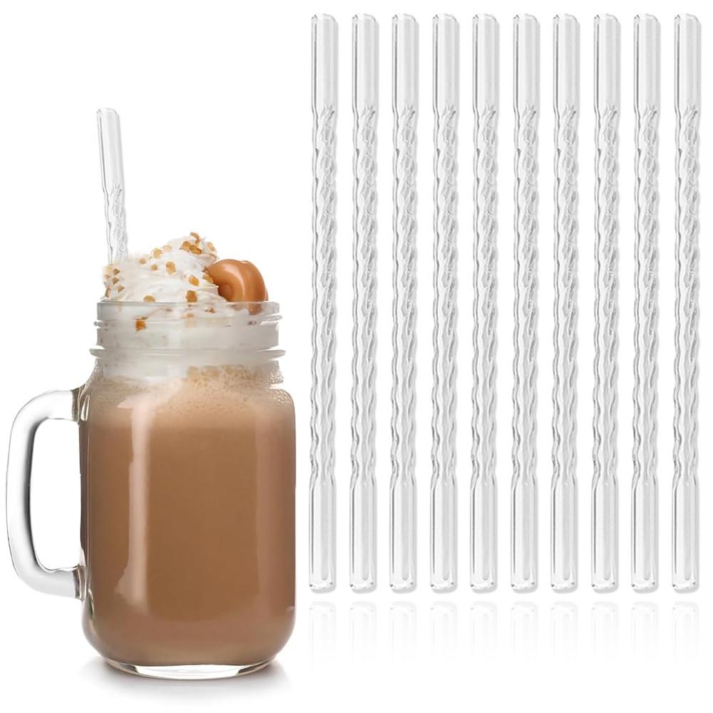 10Pcs Coloful 8mm Glass Straw Reusable Drinking Straws Heat-Resistant Straw For Festival Party Wedding Cocktail Bar Beachs прозрачный
10Pcs Coloful 8mm Glass Straw Reusable Drinking Straws Heat-Resistant Straw For Festival Party Wedding Cocktail Bar Beachs прозрачный