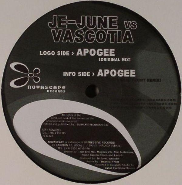 12inch Record JE-JUNE, VASCOTIA - Apogee NOVA003 Novascape Recor 2005 Spain Dance & Electronica Used
12inch Record JE-JUNE, VASCOTIA - Apogee NOVA003 Novascape Recor 2005 Spain Dance & Electronica Used