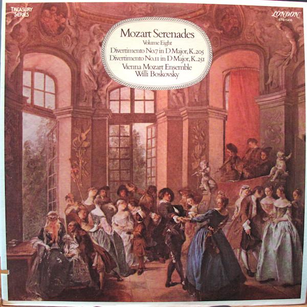 LP Record VIENNA MOZART ENSEMBLE WILLI BOSKOV - Mozart Serenades Volume 8 STS15416 LONDON 1979 US Classical Used
LP Record VIENNA MOZART ENSEMBLE WILLI BOSKOV - Mozart Serenades Volume 8 STS15416 LONDON 1979 US Classical Used
