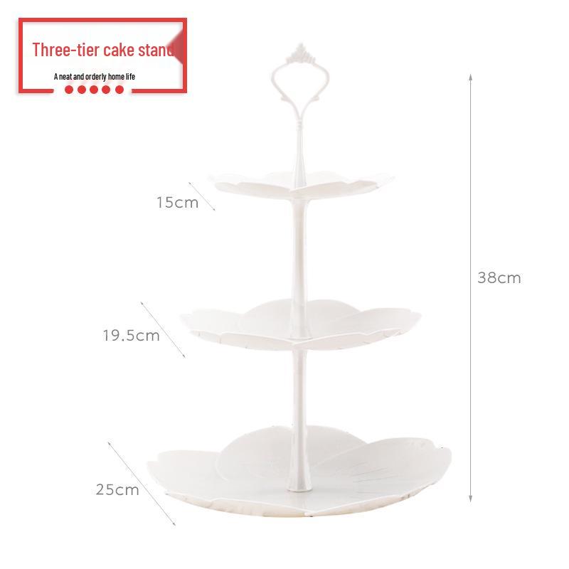 Three-Tier Fruit Bowl & Dessert Stand for Parties and Tea
Three-Tier Fruit Bowl & Dessert Stand for Parties and Tea
