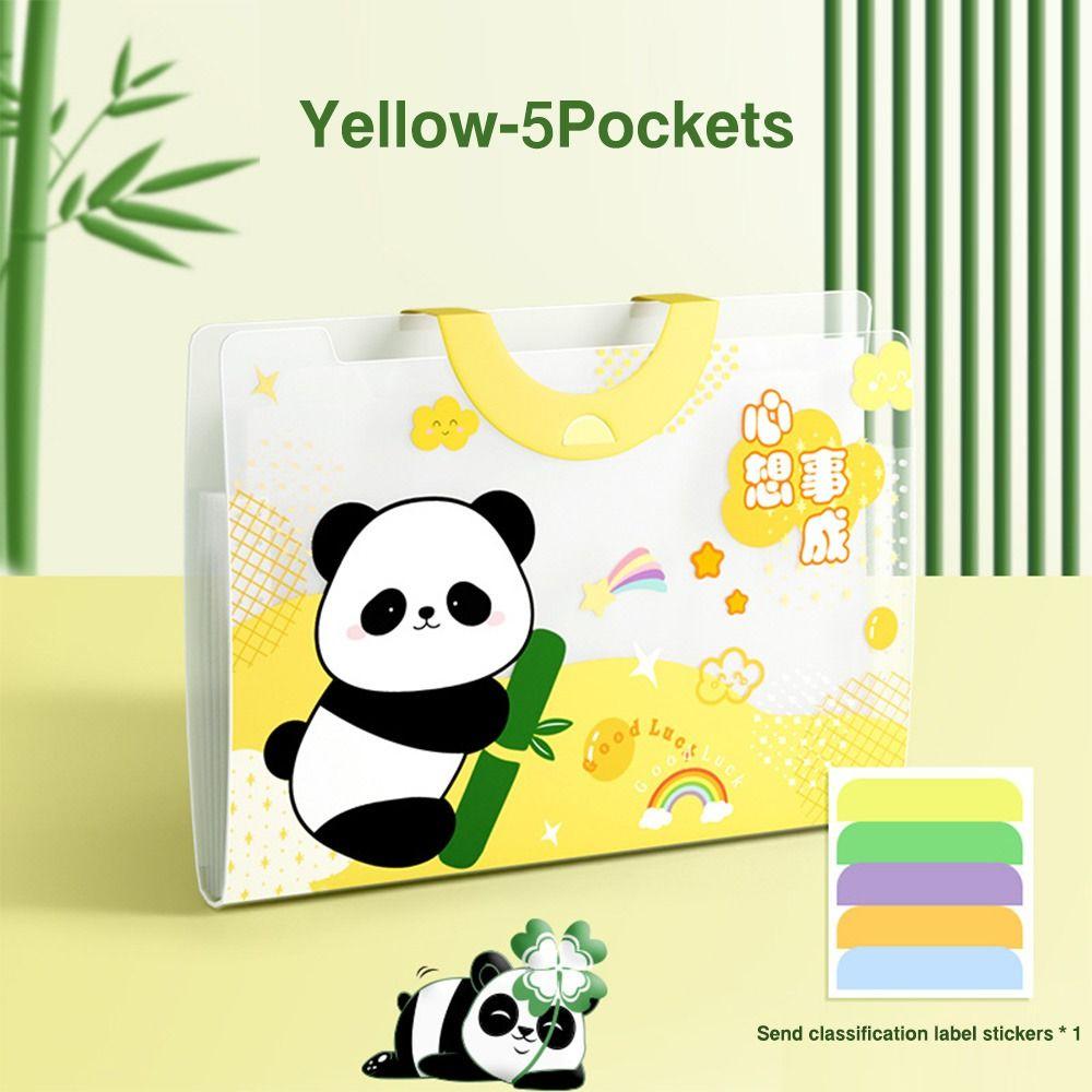 Large Capacity File Bag 5/8/12 Pockets Portfolio Cartoon Envelope Folder School Office Yellow-5 Pockets
Large Capacity File Bag 5/8/12 Pockets Portfolio Cartoon Envelope Folder School Office Yellow-5 Pockets