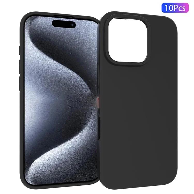 Упаковка из 10 шт. для iPhone 16 Pro Max, матовый противоударный чехол из ТПУ для задней панели телефона
Упаковка из 10 шт. для iPhone 16 Pro Max, матовый противоударный чехол из ТПУ для задней панели телефона
