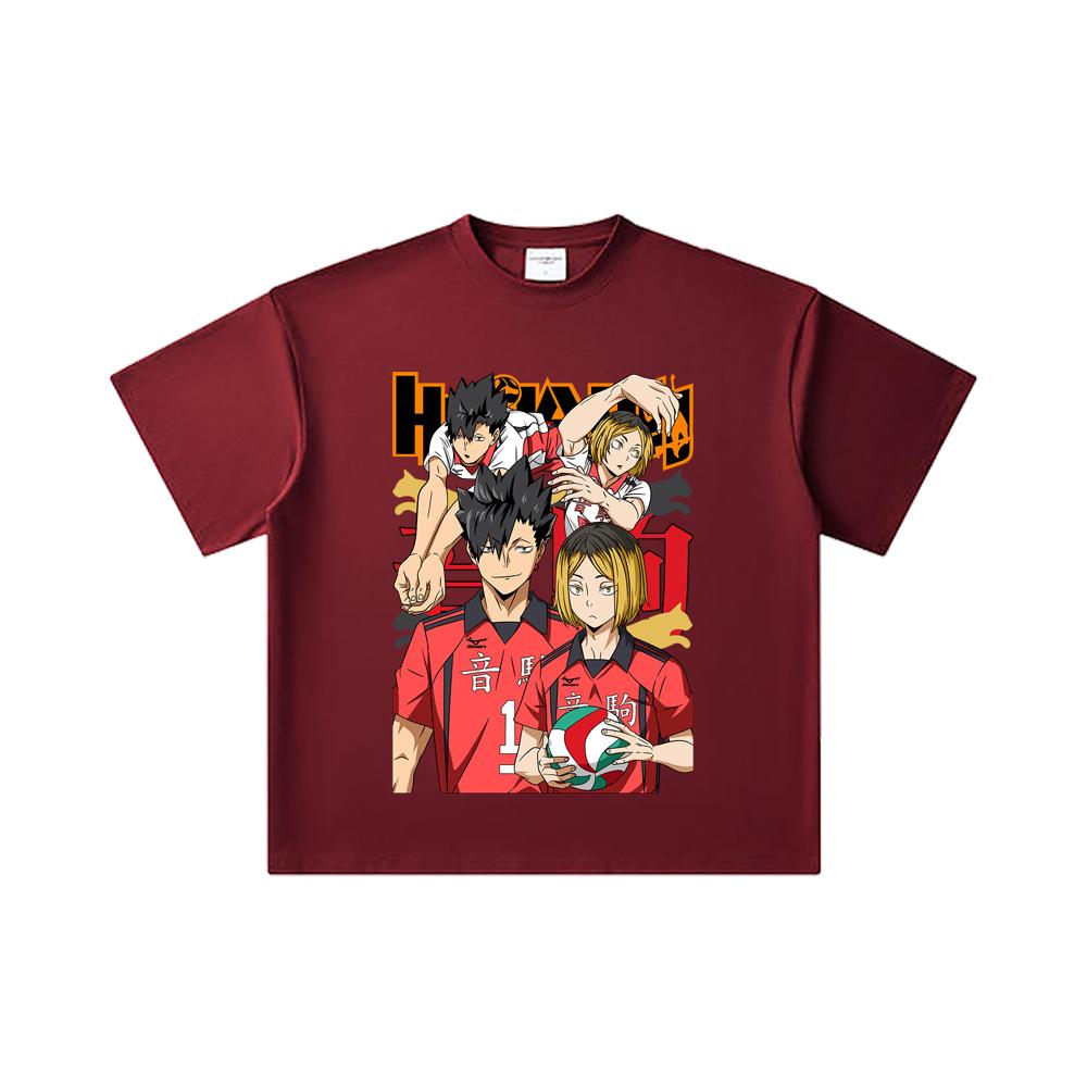 260 GSM Double Yarn 32 Count 100% Cotton Haikyu V6 Print Unisex Heavy Cotton T Shirt 2XL вина червоного кольору
260 GSM Double Yarn 32 Count 100% Cotton Haikyu V6 Print Unisex Heavy Cotton T Shirt 2XL вина червоного кольору