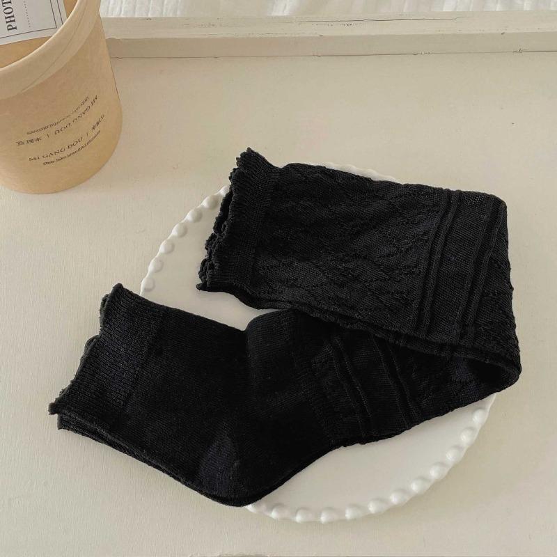 Sock Pile Pile Sock Diamond Patterned Dark Texture Foot Covering Leg Cover Long Tube Sock Simple and Versatile Calf Sock Pure Cotton 1 pair чорний
Sock Pile Pile Sock Diamond Patterned Dark Texture Foot Covering Leg Cover Long Tube Sock Simple and Versatile Calf Sock Pure Cotton 1 pair чорний