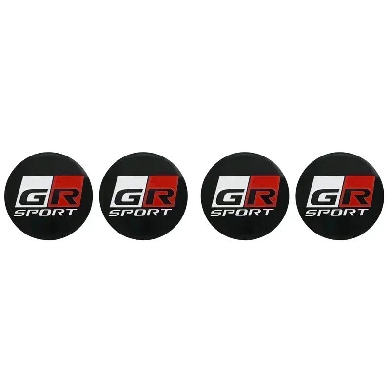 56mm 4pcs/set Car Wheel Center Stickers Hub Cap Decal For Toyota GR Sport Logo Corolla C-HR Avensis RAV4 4runner Camry Prado
56mm 4pcs/set Car Wheel Center Stickers Hub Cap Decal For Toyota GR Sport Logo Corolla C-HR Avensis RAV4 4runner Camry Prado