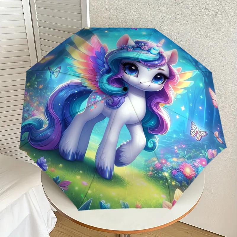1pc Fantasy Unicorn Garden Umbrella with Plastic Handle,Suitable for All Seasons Home Travel Outdoor UmbrellaDD980
1pc Fantasy Unicorn Garden Umbrella with Plastic Handle,Suitable for All Seasons Home Travel Outdoor UmbrellaDD980