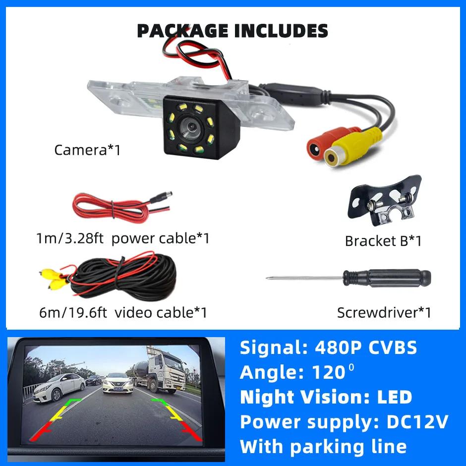 HD Rear View Backup Camera Reverse License Plate Light Parking Safety Night Vision for VW Touareg for Skoda for Porsche
HD Rear View Backup Camera Reverse License Plate Light Parking Safety Night Vision for VW Touareg for Skoda for Porsche