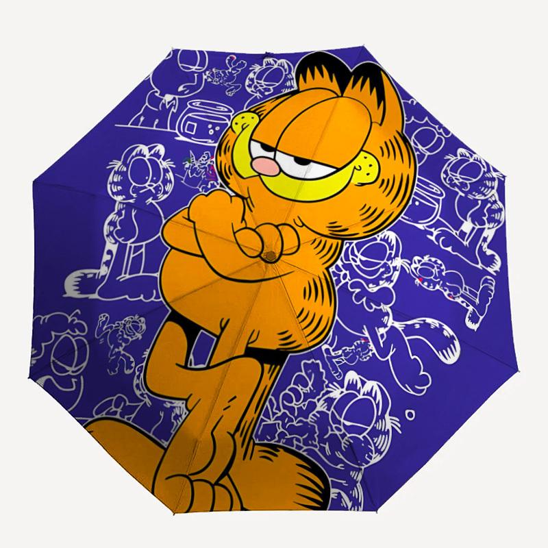 1PC Garfield Automatic Folding Umbrella - Compact 8-Rib Design, Durable Plastic & Iron, Daily Use F010639
1PC Garfield Automatic Folding Umbrella - Compact 8-Rib Design, Durable Plastic & Iron, Daily Use F010639