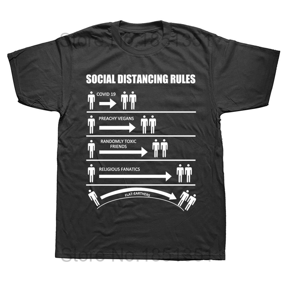 Novelty Social Distancing Rules Funny Flat Earth T Shirts Streetwear Short Sleeve Birthday Gifts Summer Style Tshirt Men 4XL
Novelty Social Distancing Rules Funny Flat Earth T Shirts Streetwear Short Sleeve Birthday Gifts Summer Style Tshirt Men 4XL