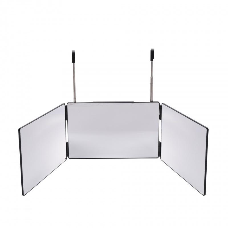 CrossThree Mirror: Adjustable LED Folding Three-Sided Makeup Mirror with Retractable Hanging Feature Without LED чёрный
CrossThree Mirror: Adjustable LED Folding Three-Sided Makeup Mirror with Retractable Hanging Feature Without LED чёрный
