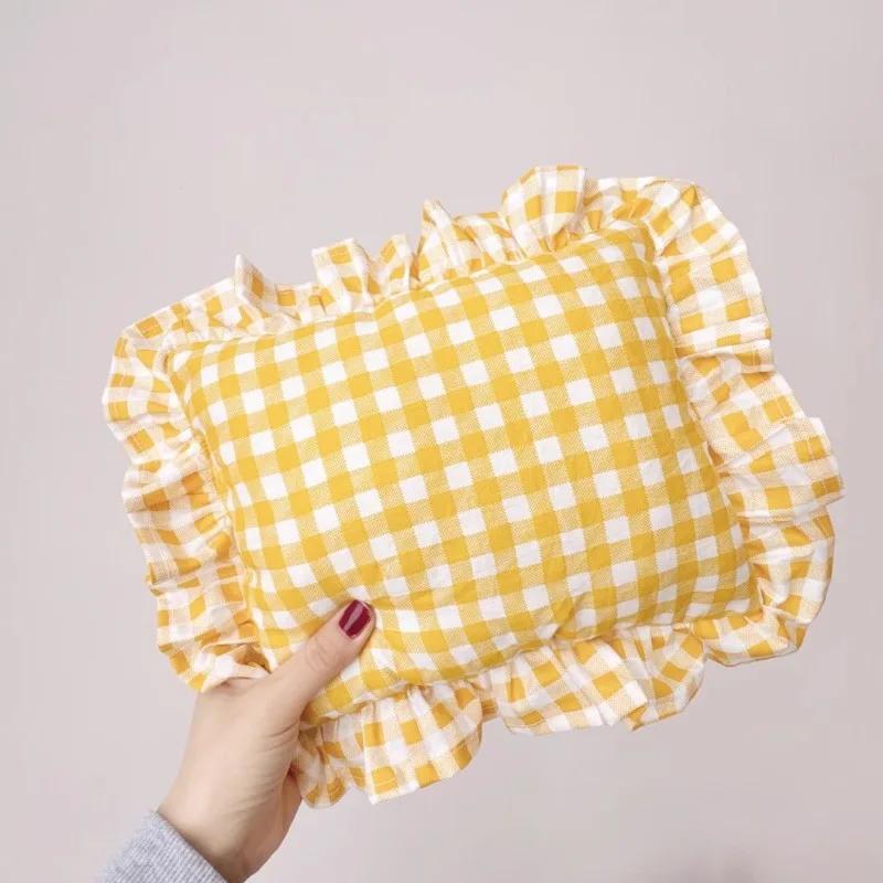 Nordic Style Infant Pillow (28x34cm) - Summer Baby Soothing Pillow Small Square Resting & Nap Pillow Made of Soft Washed Cotton
Nordic Style Infant Pillow (28x34cm) - Summer Baby Soothing Pillow Small Square Resting & Nap Pillow Made of Soft Washed Cotton