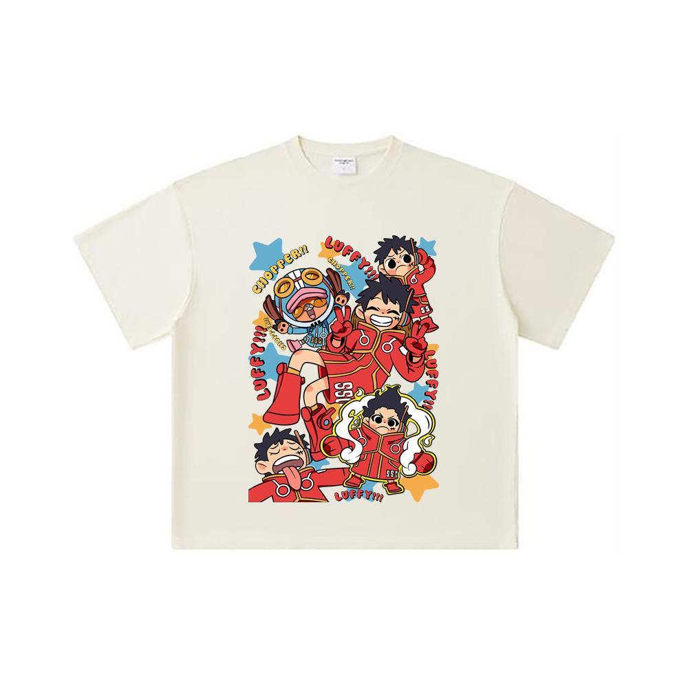 260 GSM Double Yarn 32 Count 100% Cotton One Piece V58 Egghead Chibi Print Unisex Heavy Cotton T Shirt S
260 GSM Double Yarn 32 Count 100% Cotton One Piece V58 Egghead Chibi Print Unisex Heavy Cotton T Shirt S