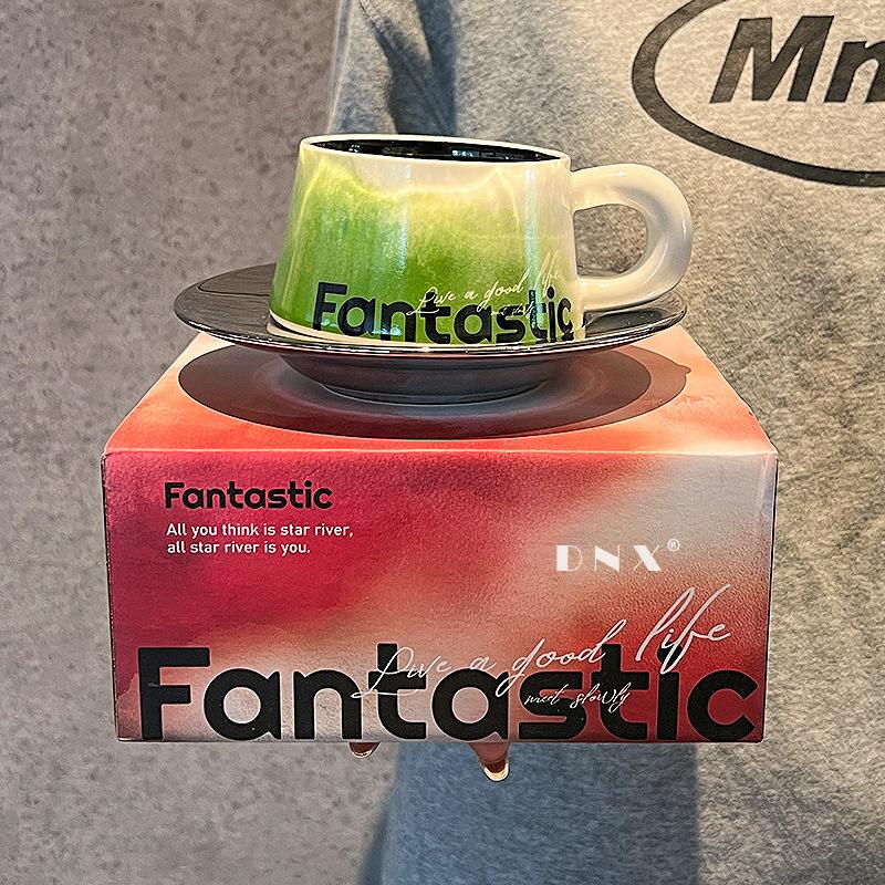 High-value ceramic coffee cup 2024 new girls home drinking cup office couple cup birthday gift 280ml зелений
High-value ceramic coffee cup 2024 new girls home drinking cup office couple cup birthday gift 280ml зелений