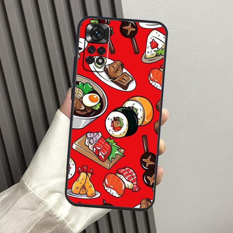 Japanese Sushi Food Case For Xiaomi Redmi Note 13 14 Pro 12 11 10 15 Pro Plus Redmi 14C 13C 15C 10C 12C 15 Funda Redmi Note 12 Pro 4G
Japanese Sushi Food Case For Xiaomi Redmi Note 13 14 Pro 12 11 10 15 Pro Plus Redmi 14C 13C 15C 10C 12C 15 Funda Redmi Note 12 Pro 4G