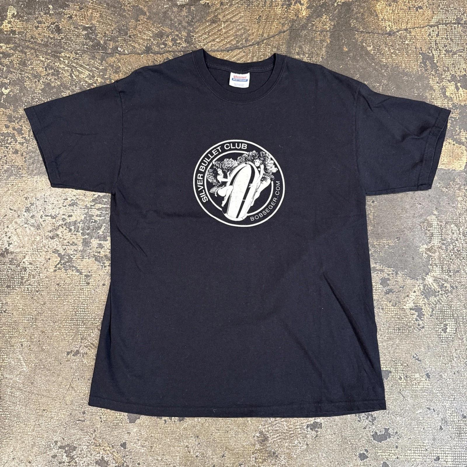 Bob Seger “Silver Bullet Club” vintage t-shirt Size Large Black Y2K Hanes M
Bob Seger “Silver Bullet Club” vintage t-shirt Size Large Black Y2K Hanes M