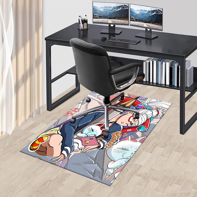1pc Anime Cat Design Chair Mat - Sweet! Non-Slip Carpet for Office, Home Decor, Living Room, Bedroom, Game Room - Perfect Gift for Anime Lovers.U012 60cm by 90cm
1pc Anime Cat Design Chair Mat - Sweet! Non-Slip Carpet for Office, Home Decor, Living Room, Bedroom, Game Room - Perfect Gift for Anime Lovers.U012 60cm by 90cm