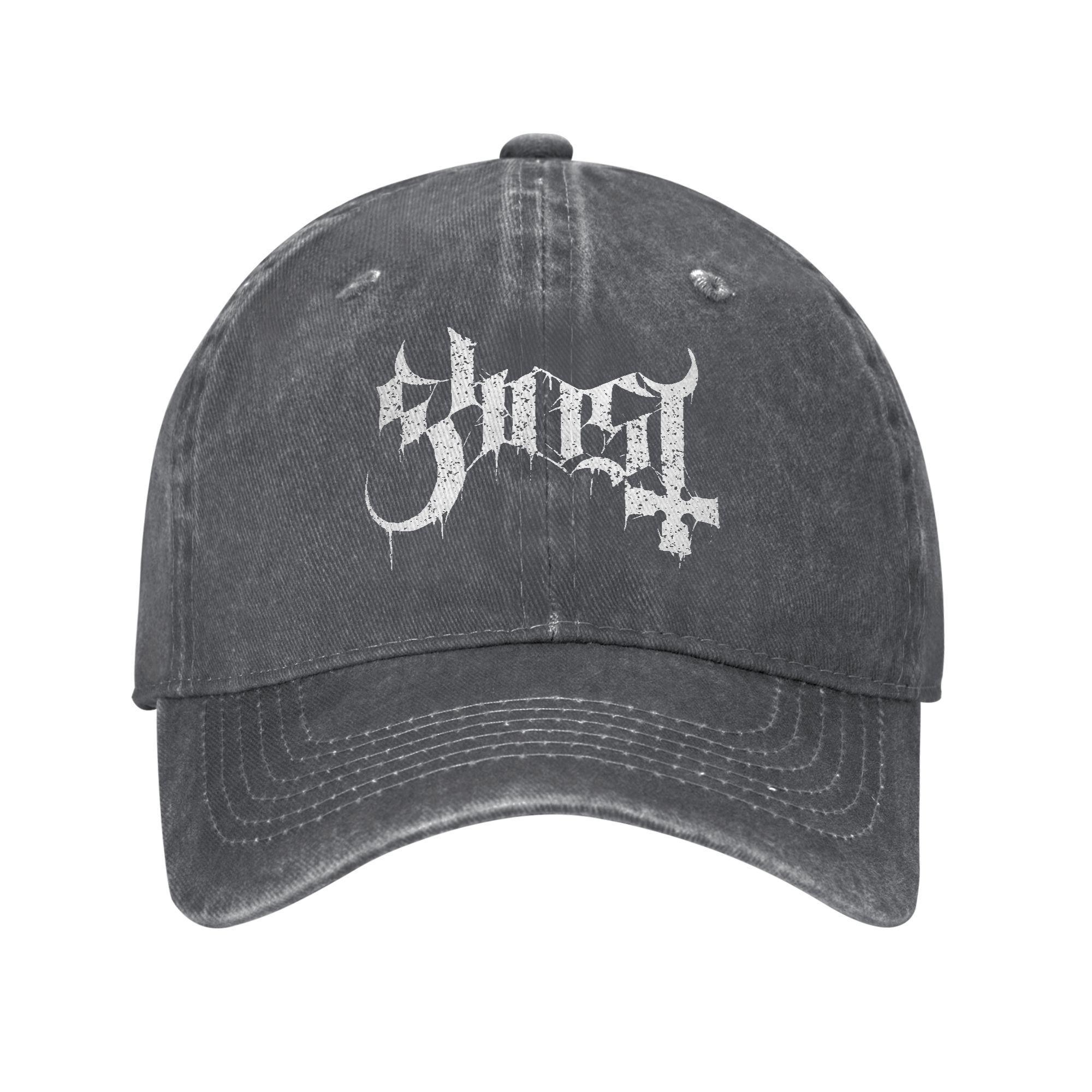 Fashion Ghost Band Logo Baseball Cap for Unisex Women Distressed Washed Snapback Hat Outdoor Workouts Adjustable Fit Hats Cap One Size
Fashion Ghost Band Logo Baseball Cap for Unisex Women Distressed Washed Snapback Hat Outdoor Workouts Adjustable Fit Hats Cap One Size