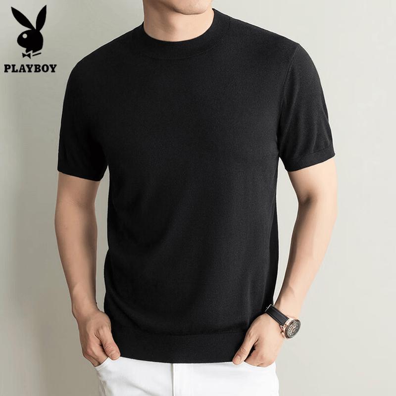 PLAYBOY Men s Mulberry Silk Blend Knit T-Shirt 3XL
PLAYBOY Men s Mulberry Silk Blend Knit T-Shirt 3XL