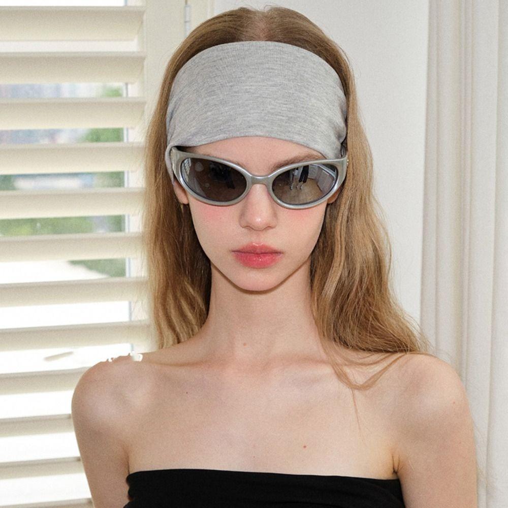 Sweat Absorbing Wide Knitted Headband Soft Sports Hairband Cotton Elastic Headband Makeup кавовий
Sweat Absorbing Wide Knitted Headband Soft Sports Hairband Cotton Elastic Headband Makeup кавовий