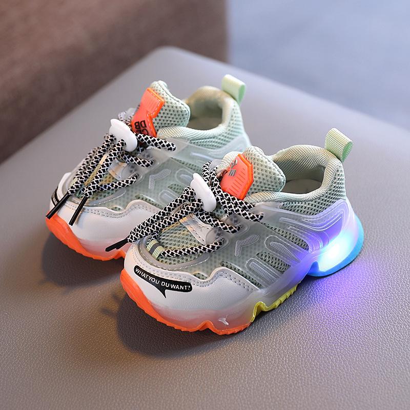 Size Glowing Children Shoes With Lights For Boys Girls Baby Led Shoes For Boys Luminous Kids Shoes Nonslip Mesh Sneakers 21
Size Glowing Children Shoes With Lights For Boys Girls Baby Led Shoes For Boys Luminous Kids Shoes Nonslip Mesh Sneakers 21