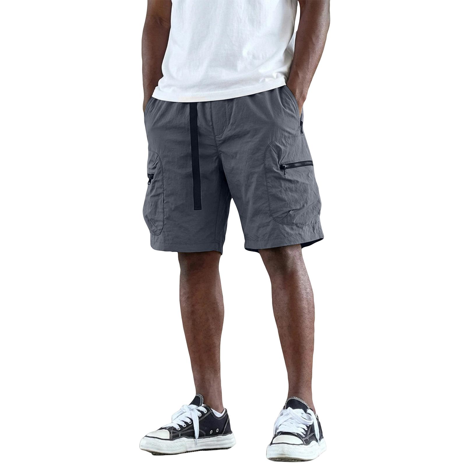 Unisex Relaxed Fit Ice Silk Fabric Cargo Shorts with Multiple Pockets Elastic Waistband and Adjustable Belt for Everyday Wear XXXL
Unisex Relaxed Fit Ice Silk Fabric Cargo Shorts with Multiple Pockets Elastic Waistband and Adjustable Belt for Everyday Wear XXXL