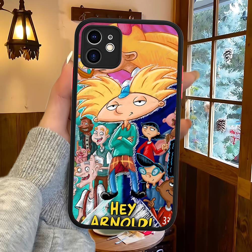 Hey A_Arnolds Cartoon For IPhone 15 16 Pro Max 11 12 13 14 XS XR X Plus 16E Matte Translucent Phone Cover iphone X
Hey A_Arnolds Cartoon For IPhone 15 16 Pro Max 11 12 13 14 XS XR X Plus 16E Matte Translucent Phone Cover iphone X