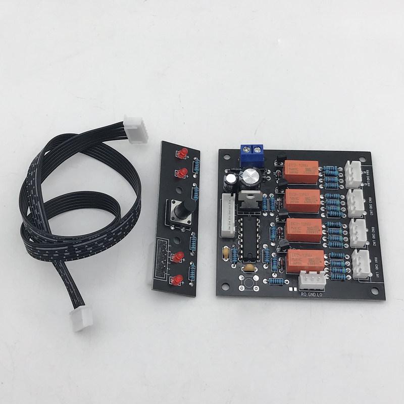 DIY Amplifier Preamplifier 4-in-1 Audio Converter Signal Switcher Finished Board чорний
DIY Amplifier Preamplifier 4-in-1 Audio Converter Signal Switcher Finished Board чорний