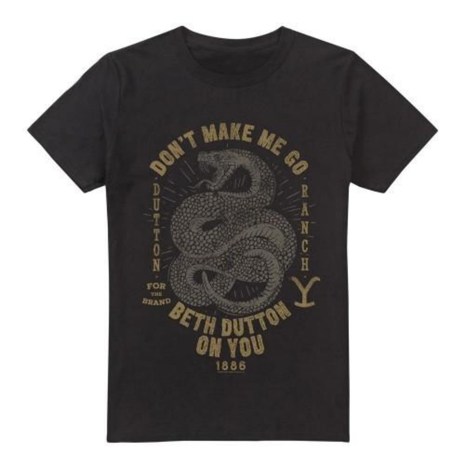 Yellowstone Mens Beth Dutton T-Shirt S чёрный
Yellowstone Mens Beth Dutton T-Shirt S чёрный