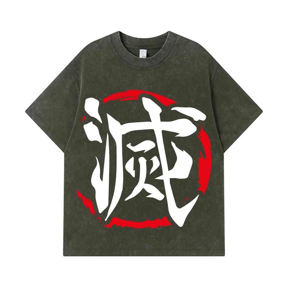 275 GSM Washed T-shirts 100% Cotton Demon Slayer V119 Shinobu Print Unisex Heavy Cotton T Shirt S армия зеленый
275 GSM Washed T-shirts 100% Cotton Demon Slayer V119 Shinobu Print Unisex Heavy Cotton T Shirt S армия зеленый