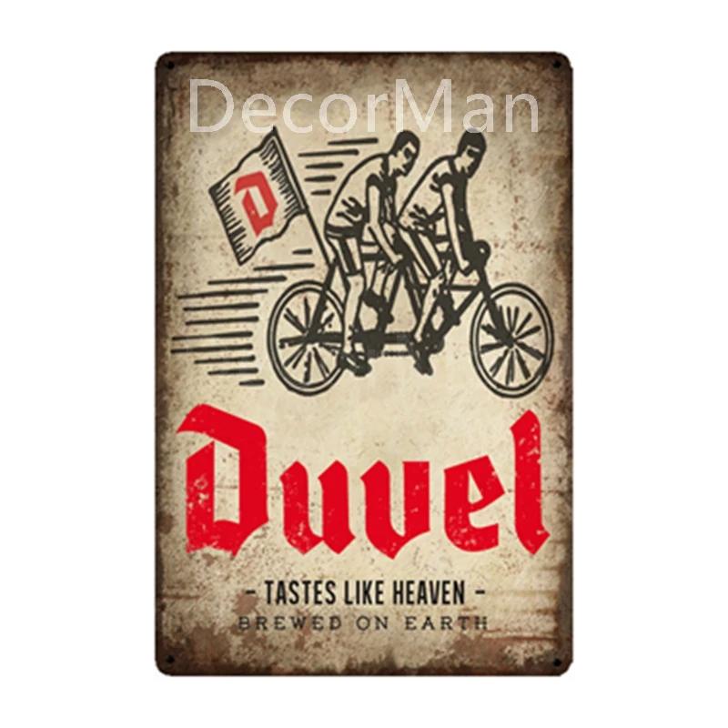 Duvel leffe Orval Tin Signs Belgium Metal painting Bar PUB Decor WX2 20x30cm(7.8x11.8inch)
Duvel leffe Orval Tin Signs Belgium Metal painting Bar PUB Decor WX2 20x30cm(7.8x11.8inch)