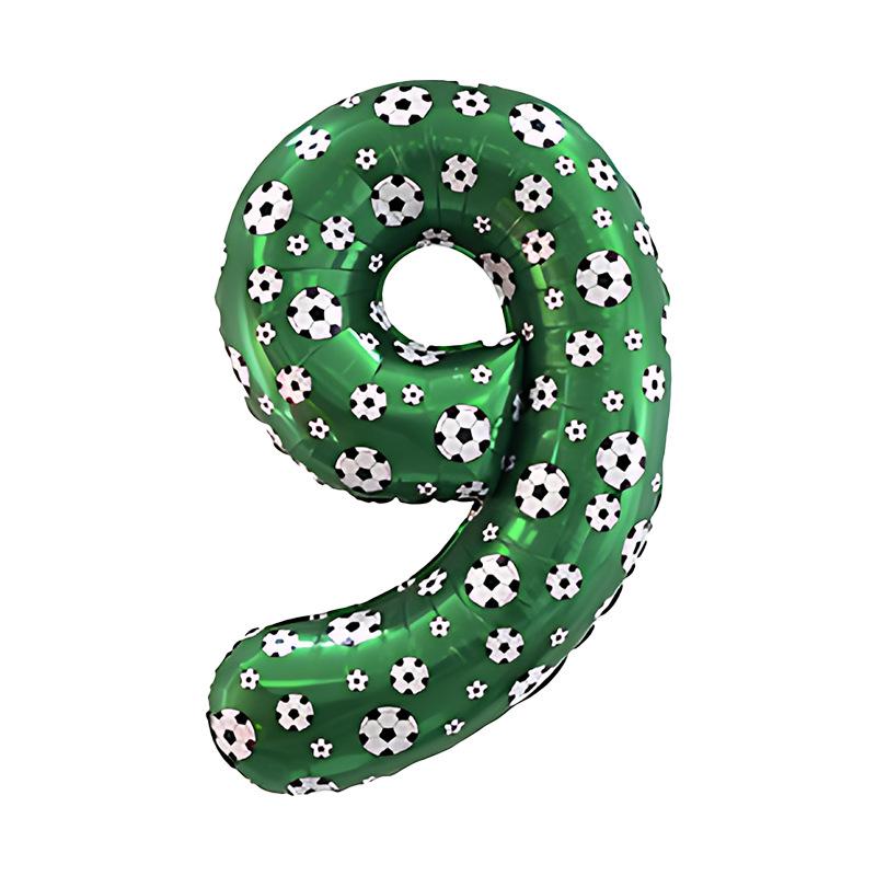 1pc/12pcs 40inch Soccer Theme Style Aluminum Foil Balloons Green Digit Balloon Kids Birthday Party Decorations Number Balloons Other
1pc/12pcs 40inch Soccer Theme Style Aluminum Foil Balloons Green Digit Balloon Kids Birthday Party Decorations Number Balloons Other