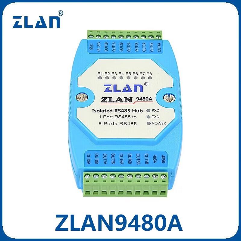 ZLAN RS485 Hub and Isolator
ZLAN RS485 Hub and Isolator