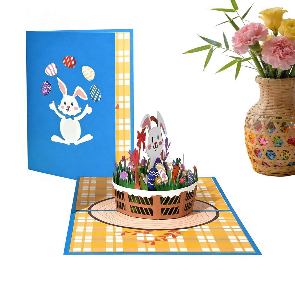 3D Easter Card 3D Egg And Bunny Keepsake Easter Appreciation Greeting Card For Teachers Friends Family Wife Husband Girlfriend
3D Easter Card 3D Egg And Bunny Keepsake Easter Appreciation Greeting Card For Teachers Friends Family Wife Husband Girlfriend