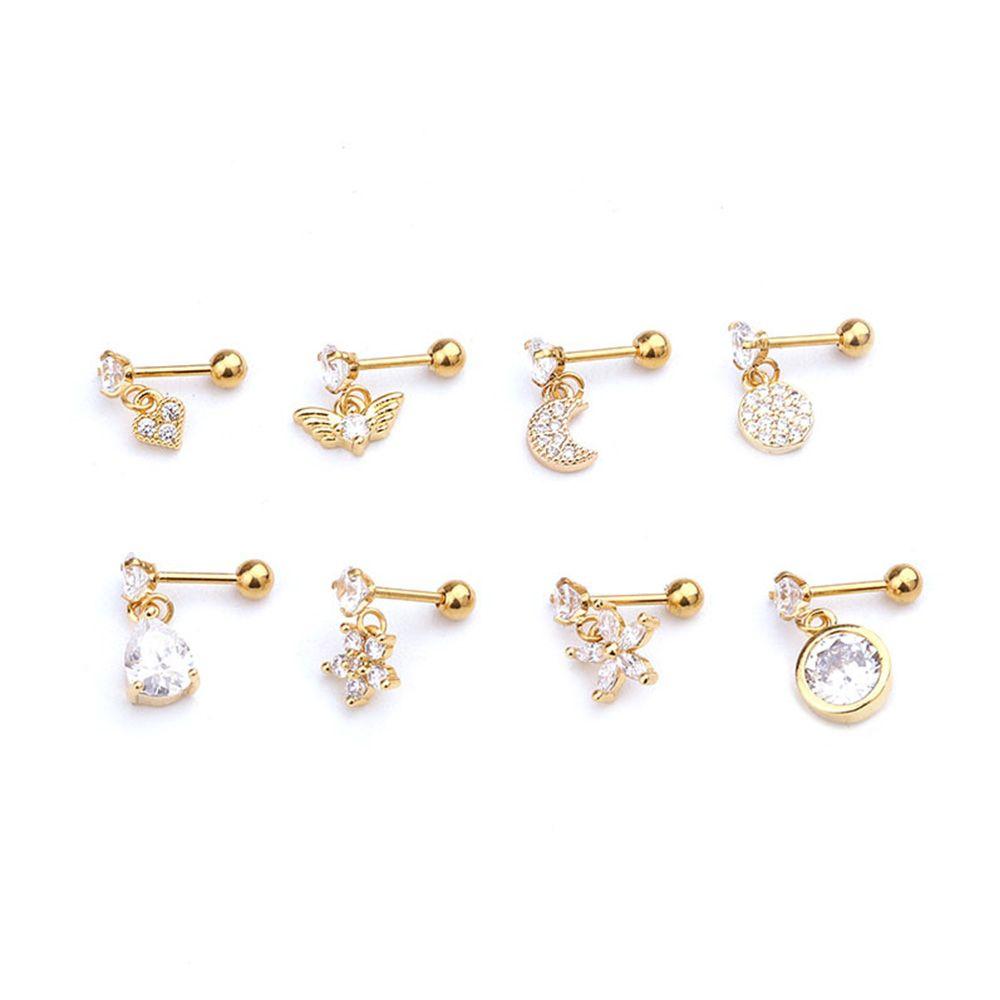 Zircon Cartilage Ear Accessories Crystal Stud Earrings Helix Earrings Piercing Earrings Jewelry 02 серебряный
Zircon Cartilage Ear Accessories Crystal Stud Earrings Helix Earrings Piercing Earrings Jewelry 02 серебряный