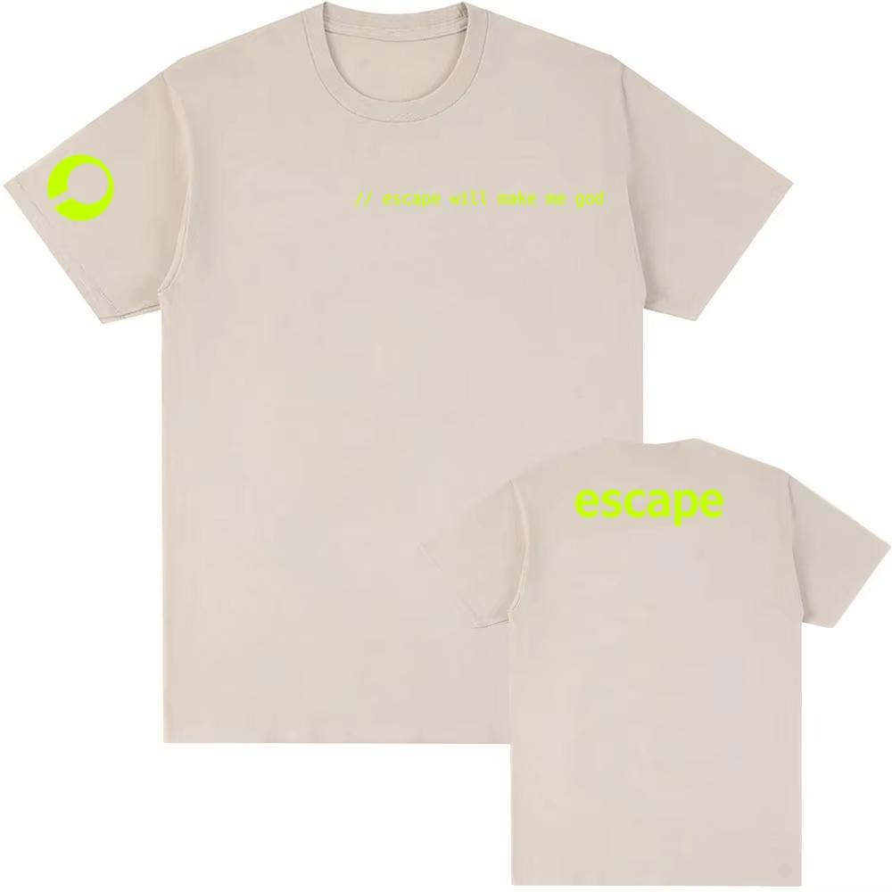 Escape Will Make Me God Design Tees Game Marathon Graphic Print TShirt Unisex Streetwear Short Sleeve Top UnisexWomen TShirt 4XL
Escape Will Make Me God Design Tees Game Marathon Graphic Print TShirt Unisex Streetwear Short Sleeve Top UnisexWomen TShirt 4XL