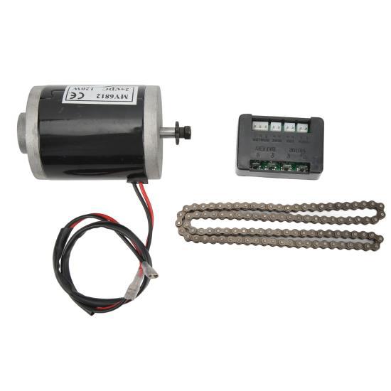 MY6812 Motor 24V120W DC Chain Tooth High Speed Motor 98 Sections 25H Chain Controller Small Brush Motor Set
MY6812 Motor 24V120W DC Chain Tooth High Speed Motor 98 Sections 25H Chain Controller Small Brush Motor Set