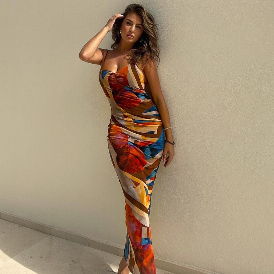 New Style Women s Printed High-Waisted Slit Back Bra Top Slim Fit Strappy Dress XL
New Style Women s Printed High-Waisted Slit Back Bra Top Slim Fit Strappy Dress XL