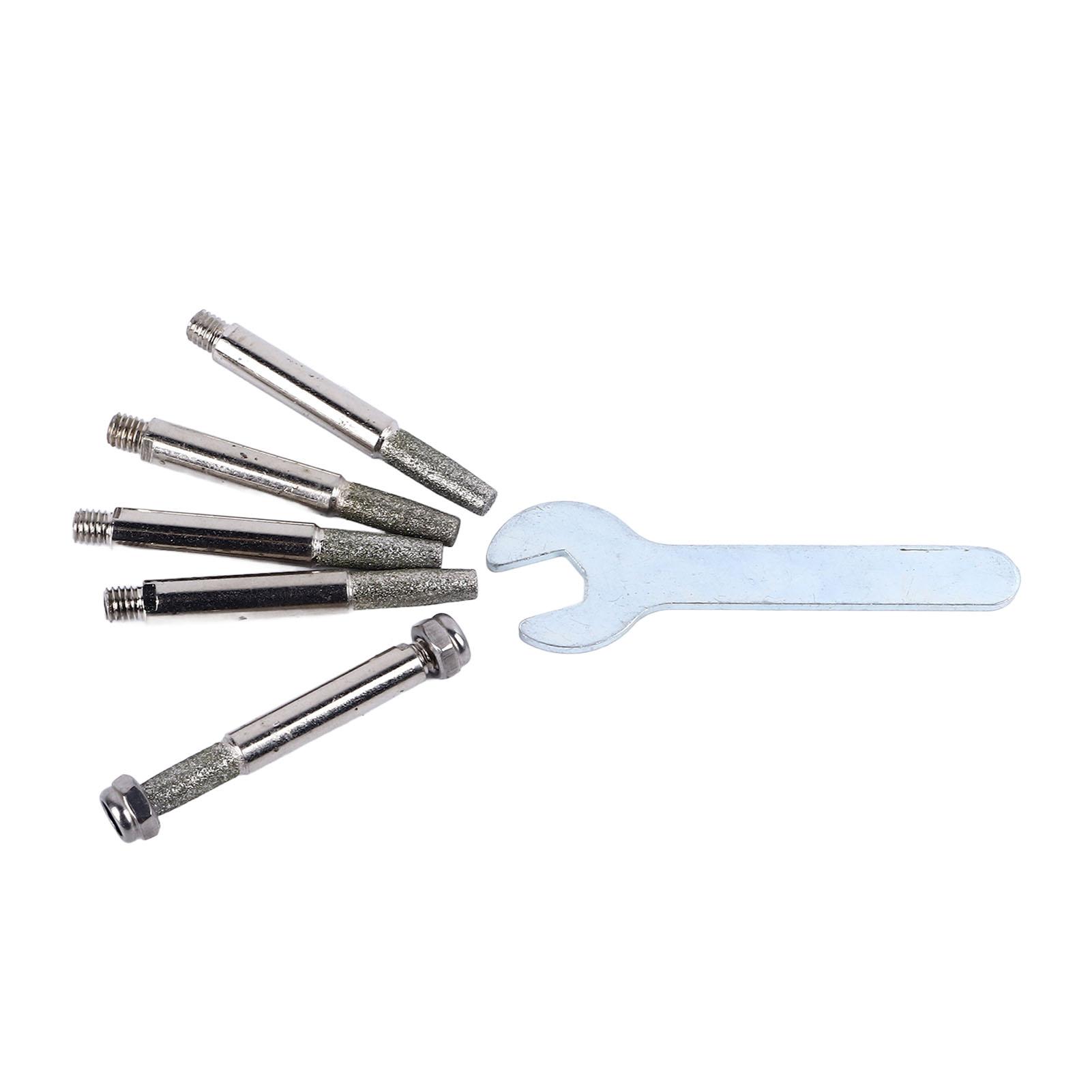 5 шт. Точильные камни для заточки цепной пилы, сверло, высокая твердость, инструмент для заточки цепной пилы для маленькой
5 шт. Точильные камни для заточки цепной пилы, сверло, высокая твердость, инструмент для заточки цепной пилы для маленькой