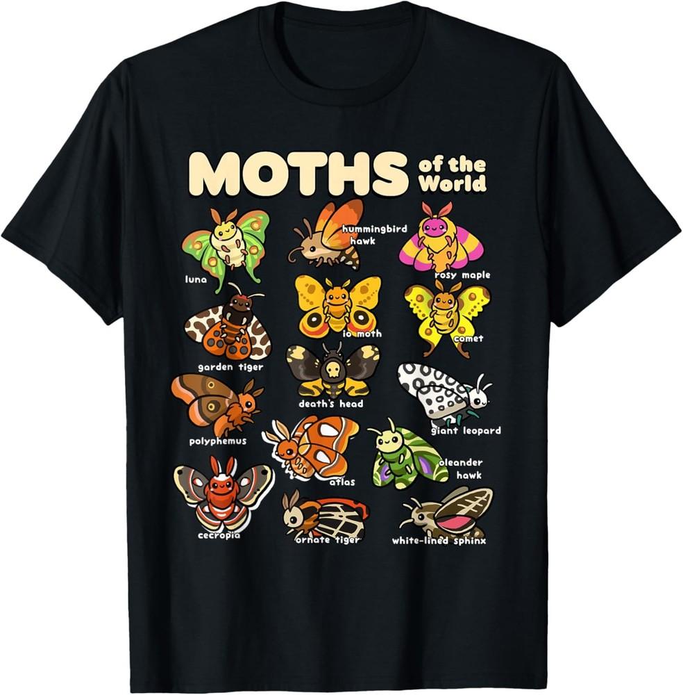 Moth Shirt for Insect Moth Lovers Moths Animals of the World T-Shirt Unisex T-Shirt XXXXL
Moth Shirt for Insect Moth Lovers Moths Animals of the World T-Shirt Unisex T-Shirt XXXXL
