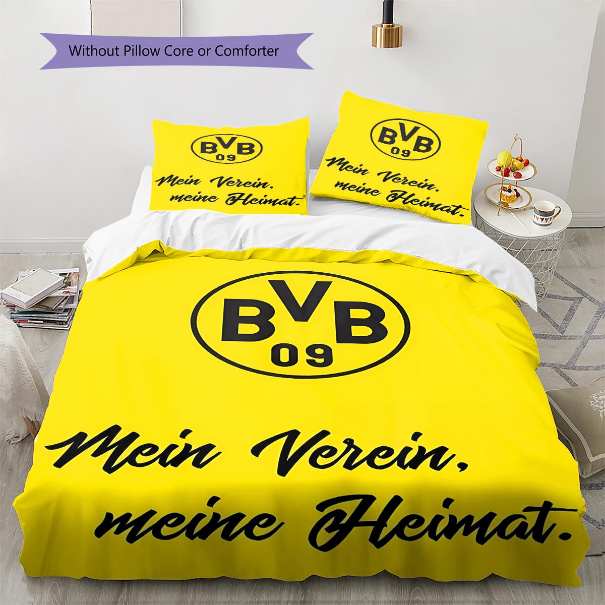 BVB Pattern Bedding,Quilt Set Quilt Cover Pillowcase Home Birthday Gift (1 * duvet cover + 2 * pillowcase, without core) 250x220cm
BVB Pattern Bedding,Quilt Set Quilt Cover Pillowcase Home Birthday Gift (1 * duvet cover + 2 * pillowcase, without core) 250x220cm