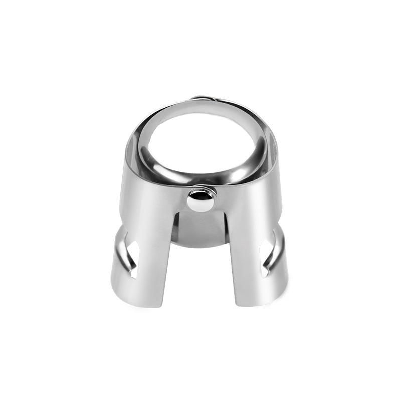 Stainless Steel Double Buckle Champagne and Wine Vacuum Stopper
Stainless Steel Double Buckle Champagne and Wine Vacuum Stopper