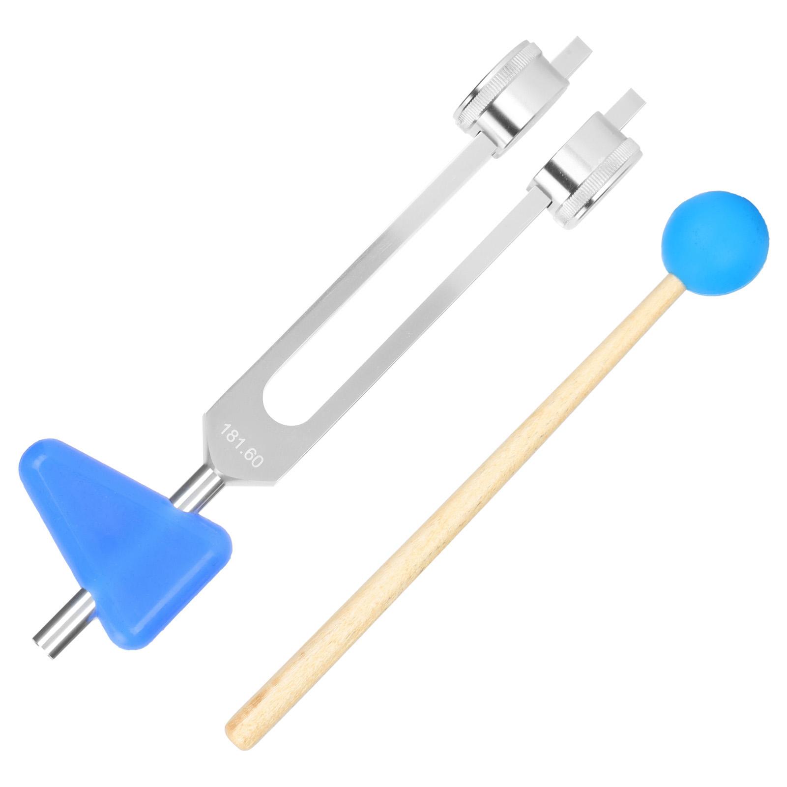 181.60Hz Tuning Fork Hammer Tool Set Aluminum Alloy Sound Healing Therapy Tuning Fork Set
181.60Hz Tuning Fork Hammer Tool Set Aluminum Alloy Sound Healing Therapy Tuning Fork Set