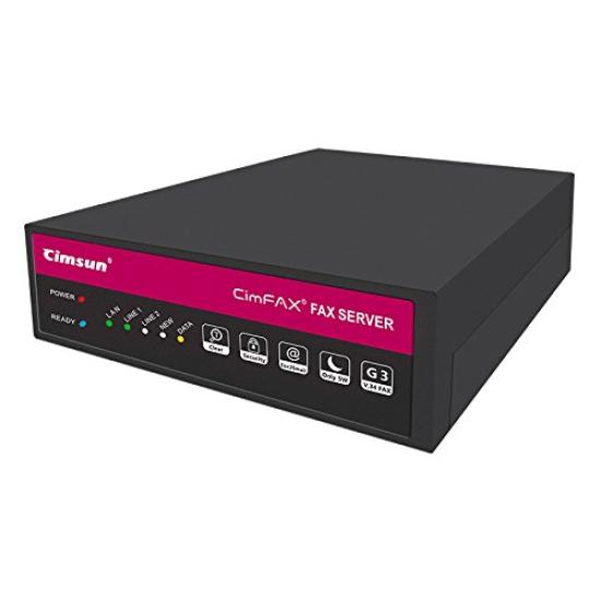 CimFAX H5 version FAX server 4GB capacity Speed Automatically save received faxes as PDF Forward received faxes to email Can be used with a device Fax
CimFAX H5 version FAX server 4GB capacity Speed Automatically save received faxes as PDF Forward received faxes to email Can be used with a device Fax