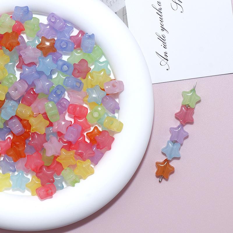 Acrylic Macaron Candy Color Beads: Square, Flat, Round, Heart Shapes for DIY Jewelry Making 100 pieces/bag
Acrylic Macaron Candy Color Beads: Square, Flat, Round, Heart Shapes for DIY Jewelry Making 100 pieces/bag