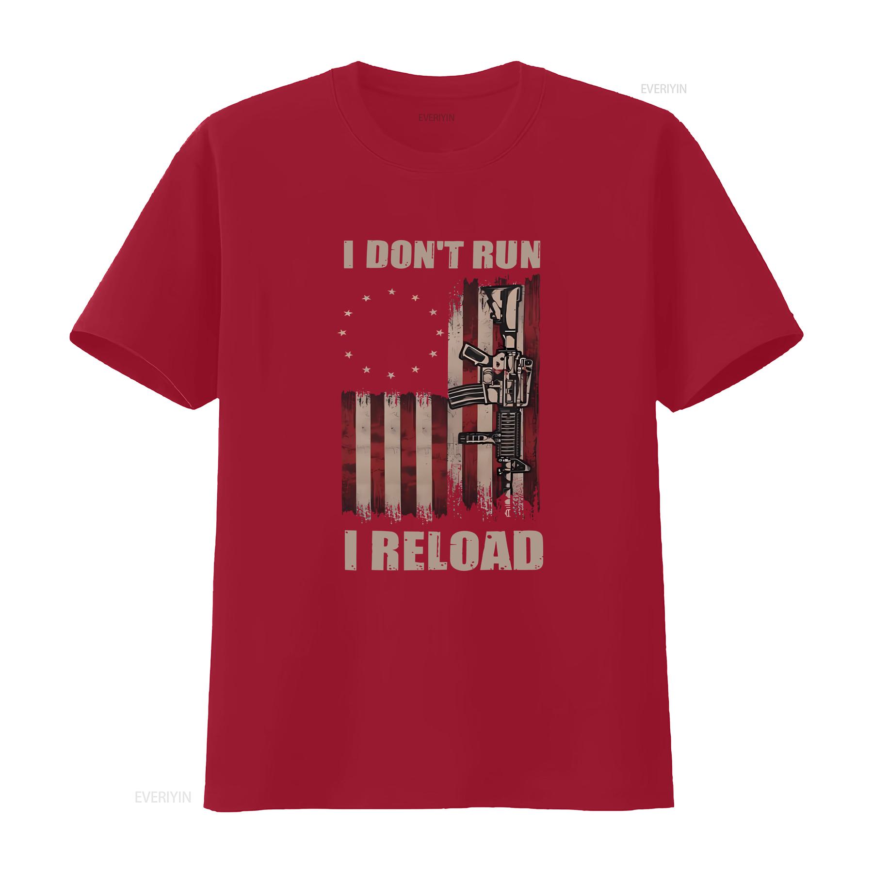 Gun T Shirt American Flag I Dont Run Reload Lovers Owner Dad Men Vintage Outfit vintage Washed Slightly Comfortable Casual S
Gun T Shirt American Flag I Dont Run Reload Lovers Owner Dad Men Vintage Outfit vintage Washed Slightly Comfortable Casual S