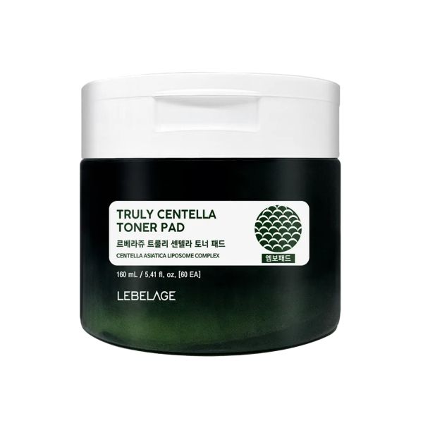 LEBELAGE Truly Centella Toner Pad 160mL
LEBELAGE Truly Centella Toner Pad 160mL